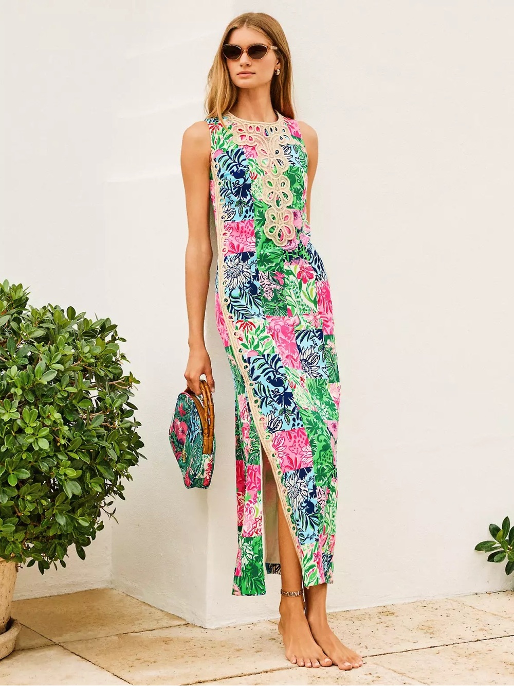 NWT Lilly Pulitzer Edita Maxi Shift Dress
